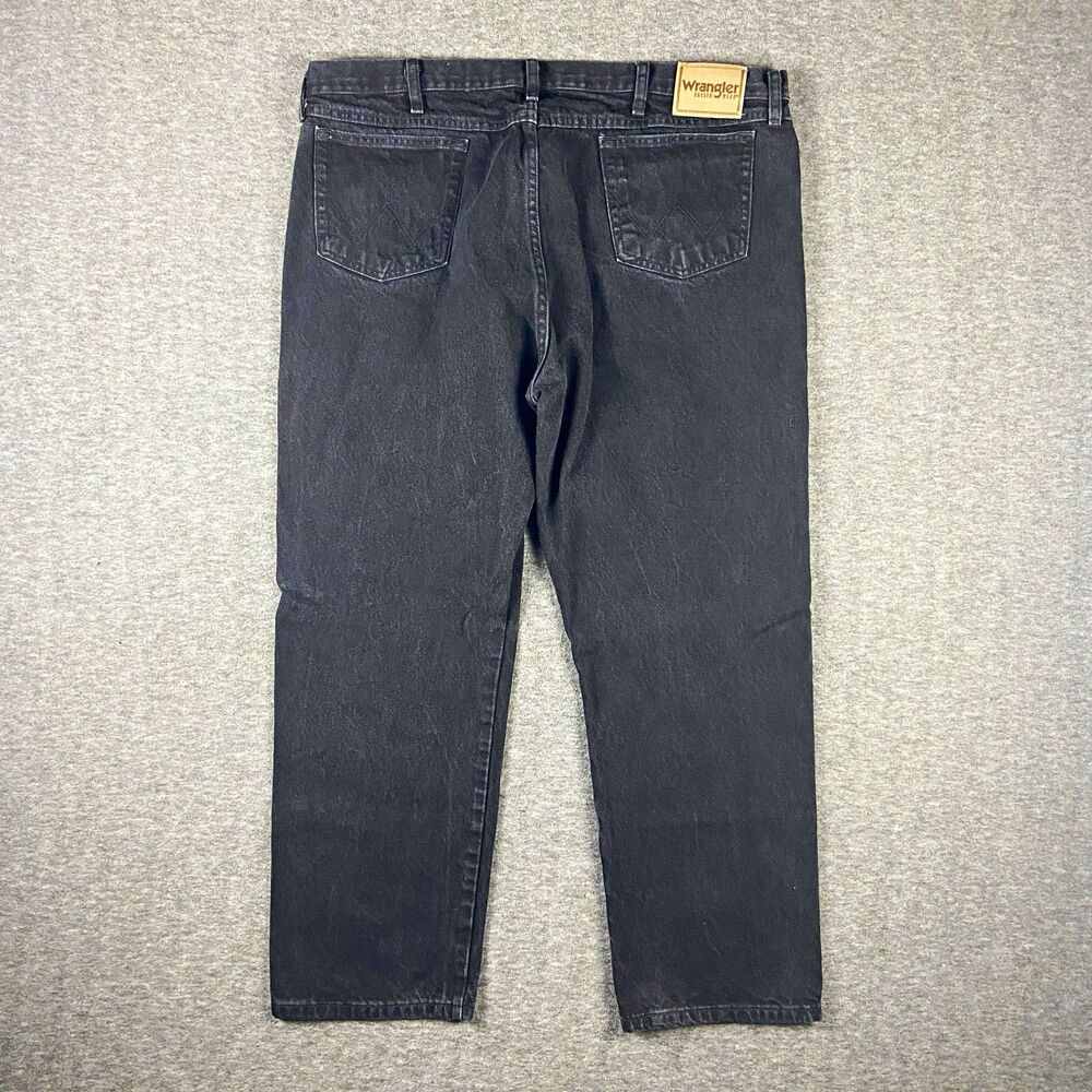 Wrangler Black Rugged Wear Jeans Mens 42x30